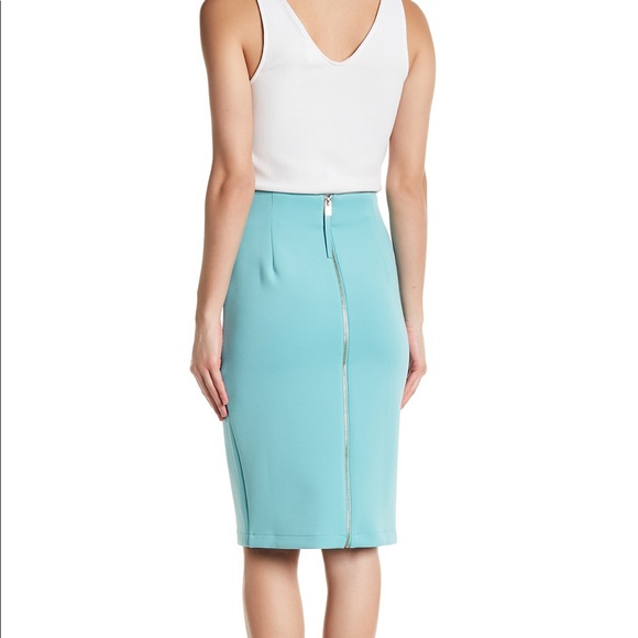 Catherine Malandrino Dresses & Skirts - Sea blue Catherine MaLandrino pencil skirt